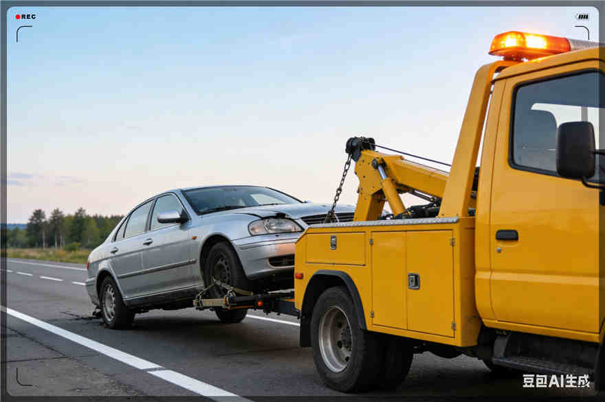 台江区拖车救援电话【案例】